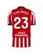 Atletico Madrid Morten Hjulmand #23 Replika Hemmakläder 2026-27 Kortärmad